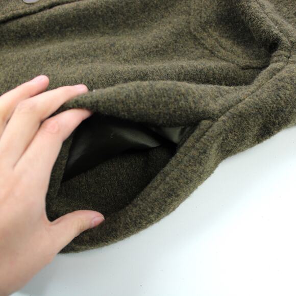 Dex Shacket Shirt Jacket Plus Size 1X Chunky Grunge Minimalist Urban Cozy Fall - Picture 5 of 9